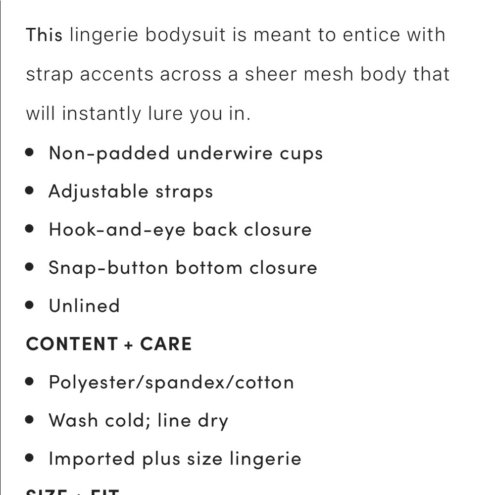 Torrid Black mesh bodysuit - Picture 2 of 3